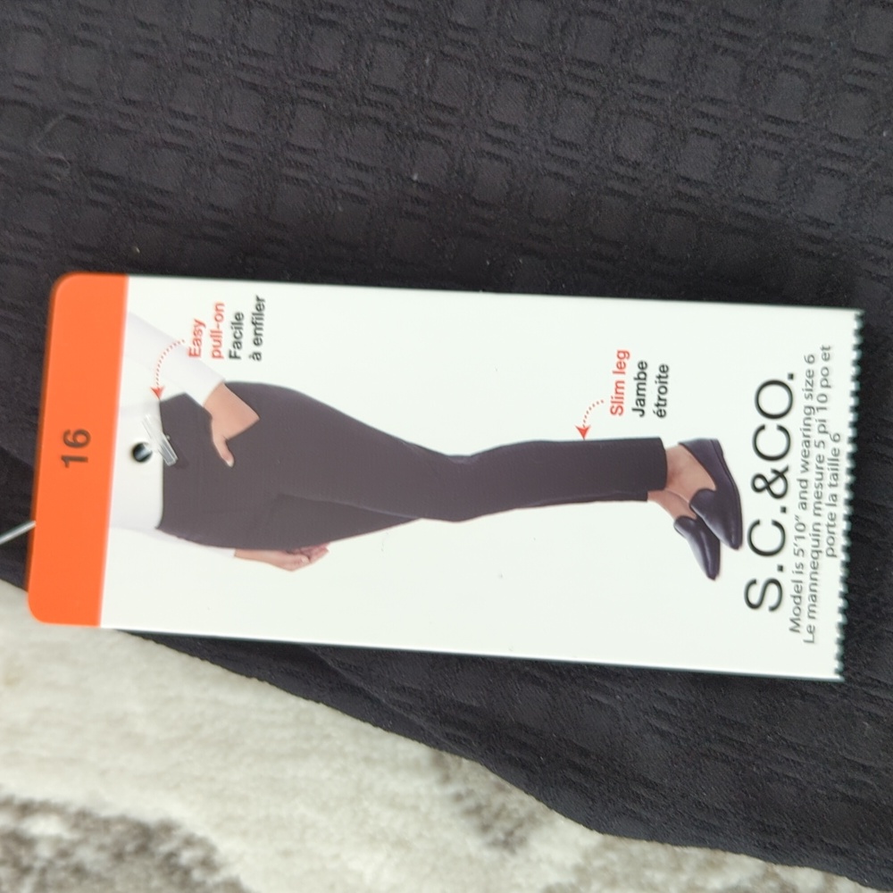Sz16 S.C. & CO. Pull on Pants